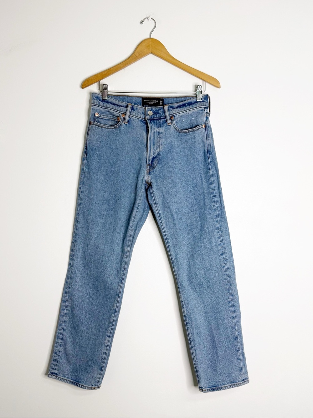 Abercrombie & Fitch Vintage Stretch Straight Jeans Men’s 29x30 Medium Wash